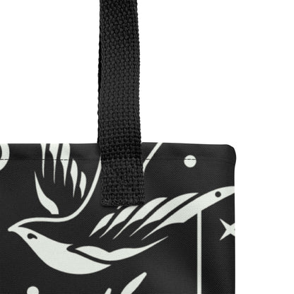 Old School Ink Tote Bag