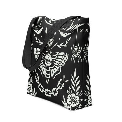 Old School Ink Tote Bag