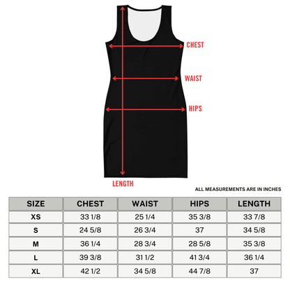 Goth Kitty Bodycon Dress